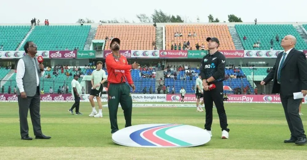 টসে হেরে ব্যাটিংয়ে বাংলাদেশ